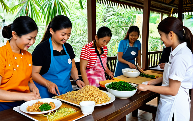 치앙마이 여행지 추천 - Chiang Mai Cooking Class**

A bright and airy cooking class setting in Chiang Mai. A cheerful, fully...